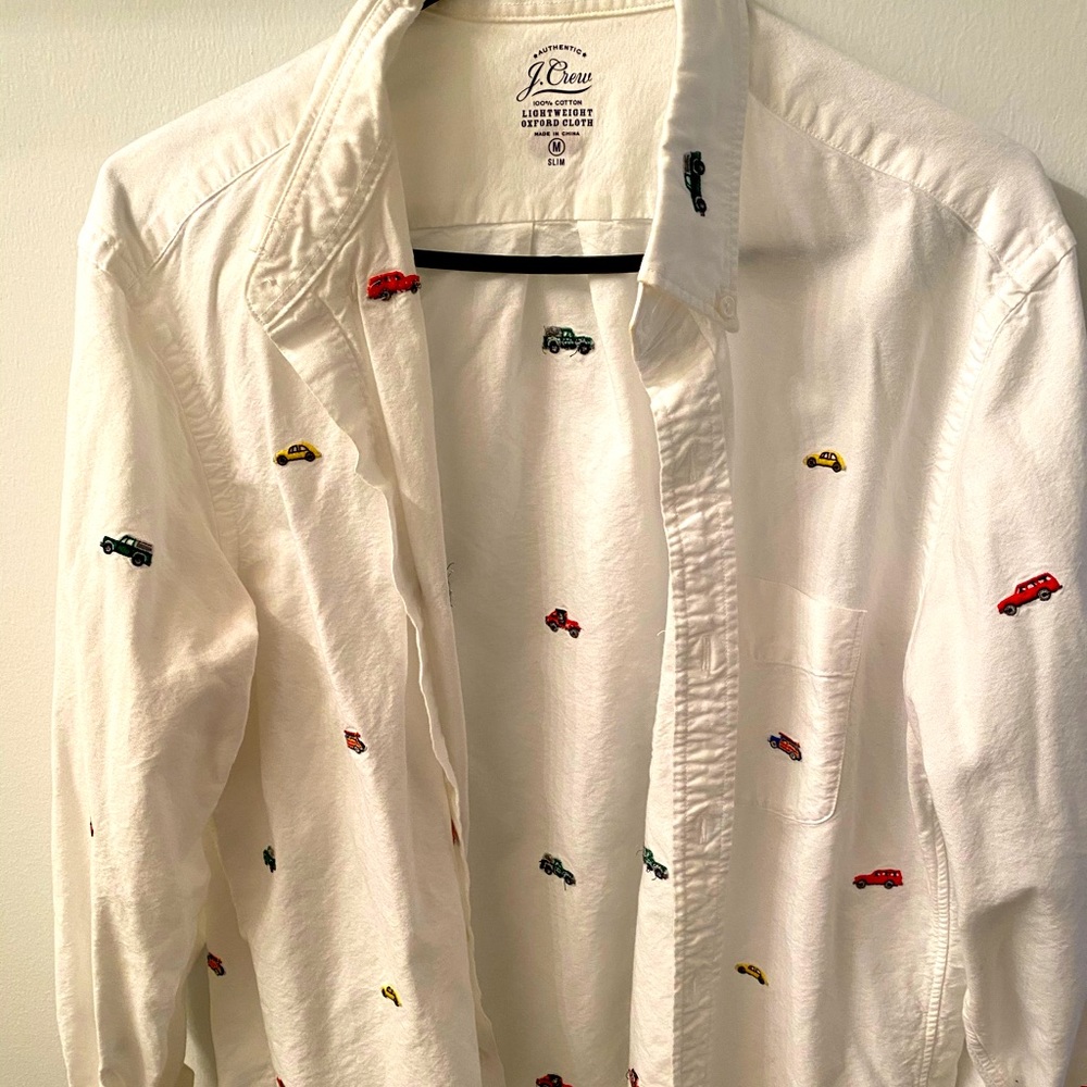 J Crew lightweight Oxford cloth button down
